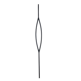 Balaustre cuadrado tubular ovalado Marquis